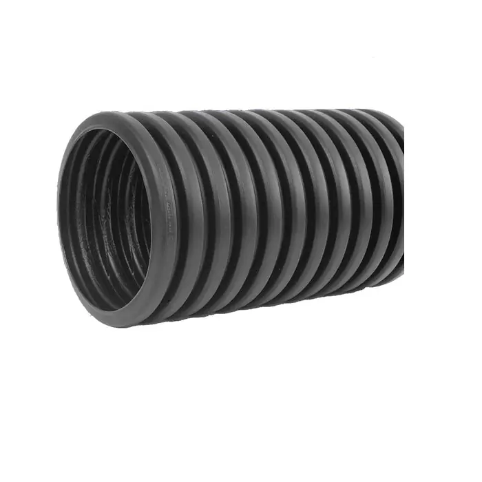 Ads 04010250 hdpe heavy-duty perforated corrugated single wall pipe, 4 in, 250 ft l