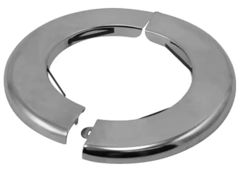 Oatey 5354H Dearborn® Brass Steel Heavy Floor and Ceiling Plate, 1-1/4 Inch IPS