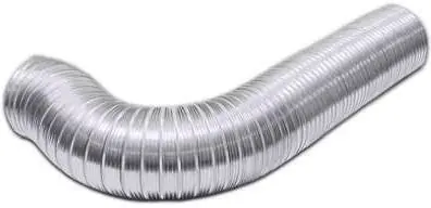 Lambro Industries a048/9 Aluminum Flexible Duct 4x8 Ft
