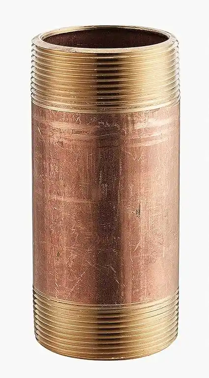 Merit Brass 2120-450 Pipe Nipple 1-1/4 In. X 4-1/2 In. 140 PSI Sch. 40 Import