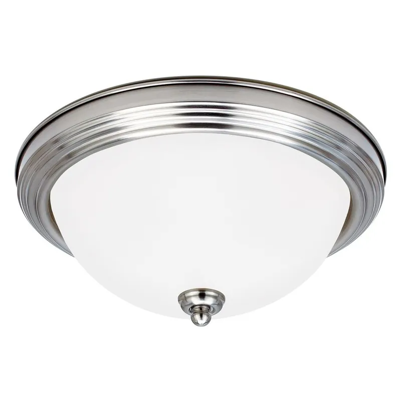 Seagull Lighting 77064-962 Geary 12.5-in Indoor 2 -Light LED Flush Mount Light