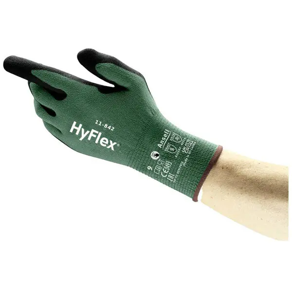 Ansell 11842100 HyFlex Size 10 Gauge 15 Work Gloves