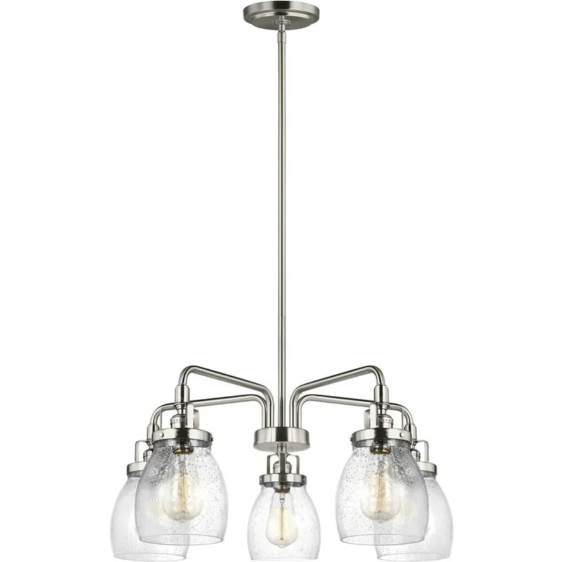 Seagull Lighting 3114505-962 Belton 5 Light 23.88 inch Chandelier