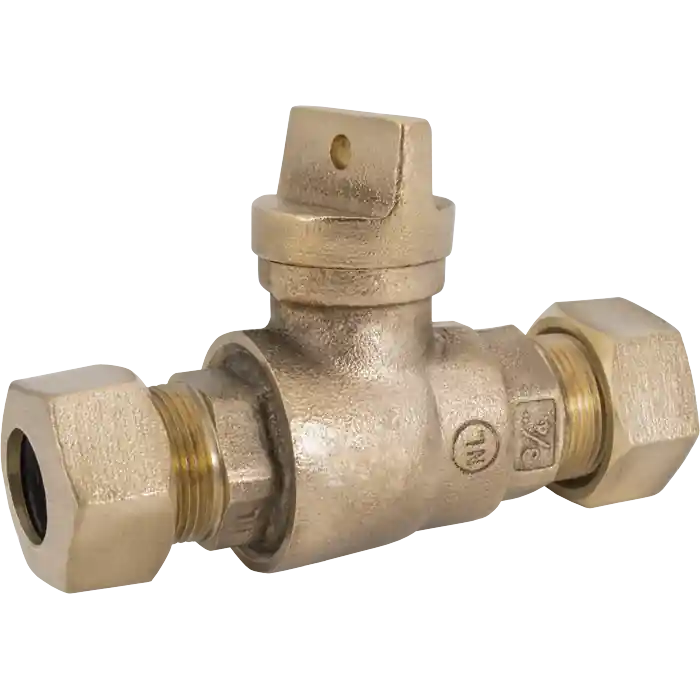 Legend Valve 314-154NL T-5400NL Comp Curb Stop 3/4 inches
