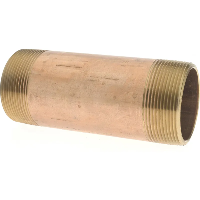 Merit Brass 2132-550 Pipe Fitting Nipple 5-1/2 inches Length