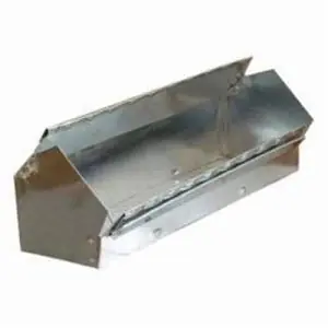 Snappy 206-22 Shortway Stack Angle 2-1/4 x 12 in, 45 deg, Galvanized, Steel