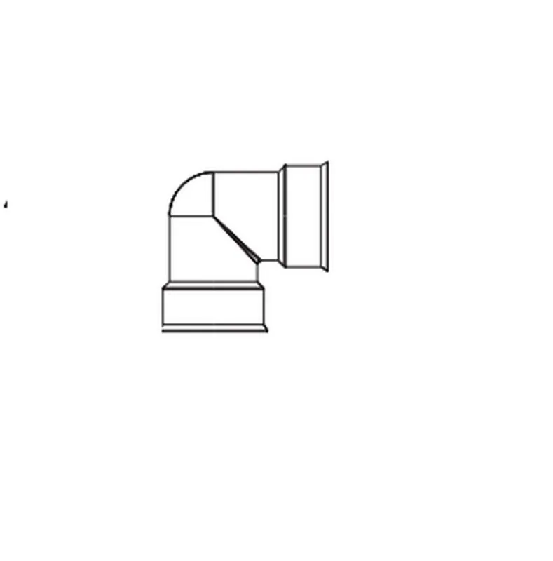 Ads 1299ST Elbow 90 Degrees - 4 inches - 12 inches
