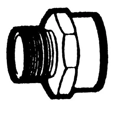 Holyoke Fittings 1051-8MPFH Female Garden Hose to Male Pipe Adapter 1/2 X Fh X 1/2 Od
