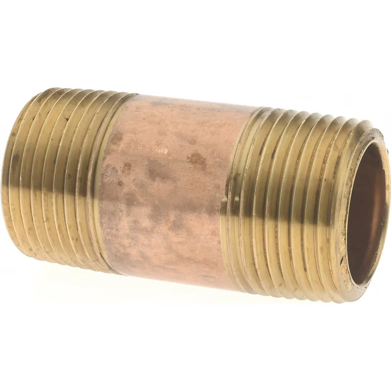 Merit Brass 2112-200 Pipe Nipple 3/4 in x 2 in L