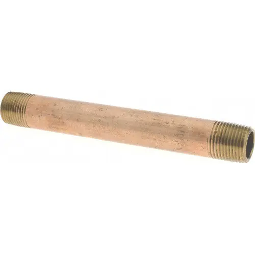 Merit Brass 2106-500 Pipe Nipple 3/8 inches x 5 inches Replacement 2106-500