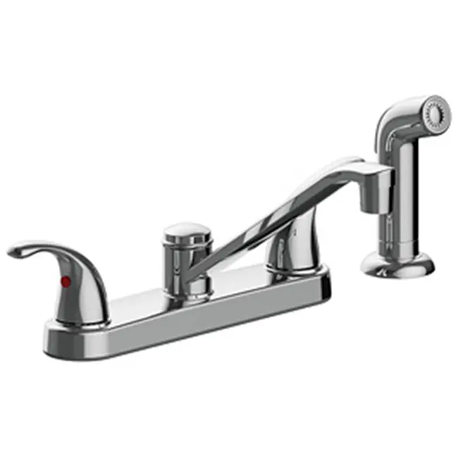 Matco-Norca LV-240C Two Handle Kitchen Faucet With