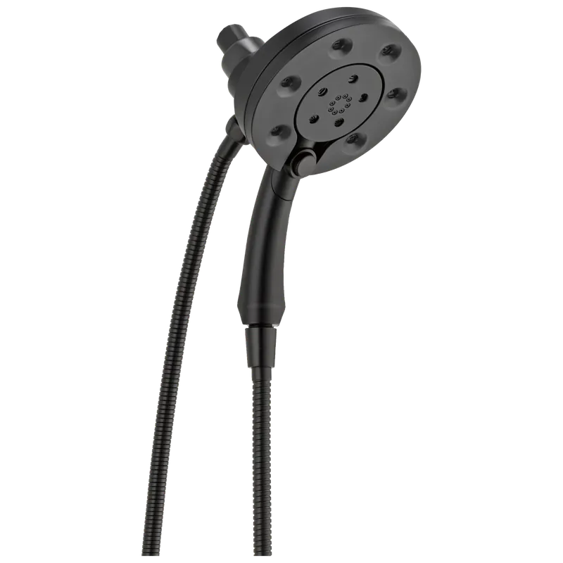 Delta 58472-BL Universal Showering Components H2Okinetic In2ition 4-Setting Two-in-One Shower