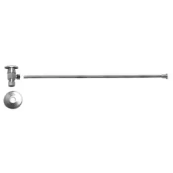 Mountain Plumbing MT6820-NL/FG Toilet Supply Kit Brass Oval Handle Angle, Flat Head Riser REPLACEMENT MT6003-NL