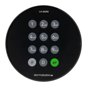 La Gard 7BAS2BK218ZZZZZ1A Electronic Safe Keypad 700 Basic, Serviceable, Standard Profile, Backlit, 18 inches Cable