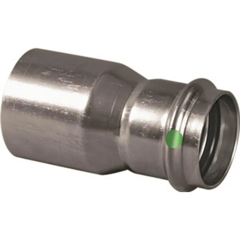Viega 80175 ProPress 316 Stainless Steel Reducer 1-1/4 inches x 1/2 inches