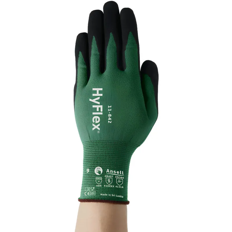 Ansell 11842110 HyFlex Size 11 Gauge 15 Work Gloves