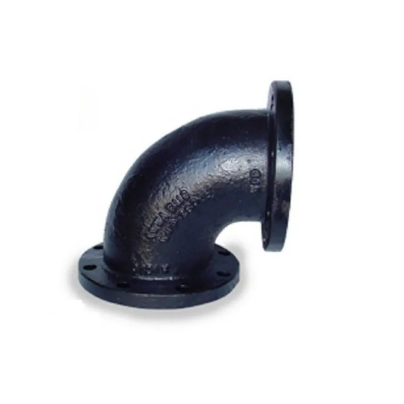 Napac W10F-0404-D Series 10 4 in. Flanged Ductile Iron 90 Degree Bend