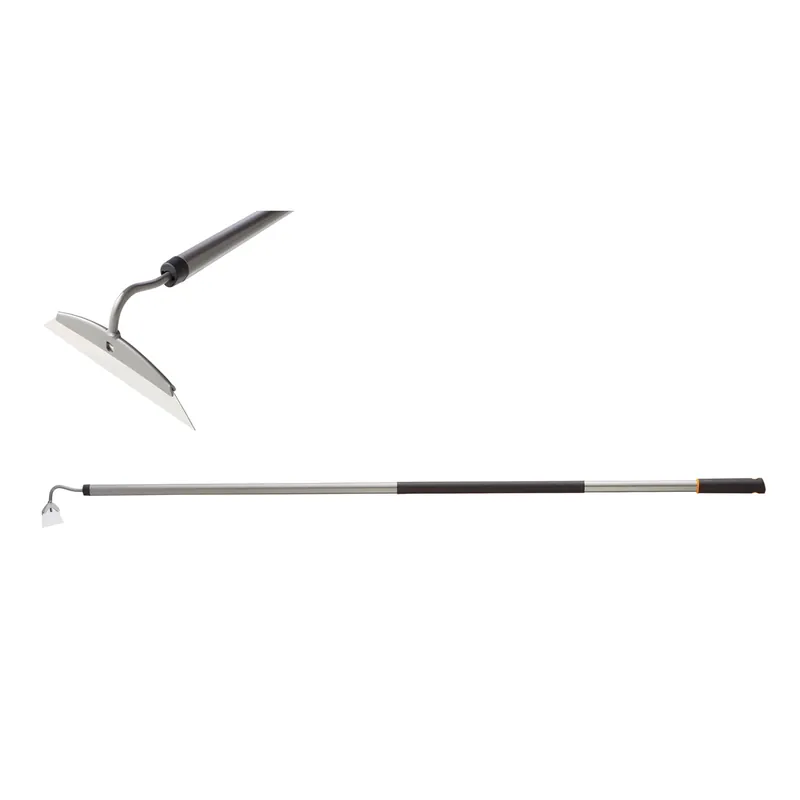 Fiskars 336500-1001 Garden Hoe, Steel Blade, 60 in OAL