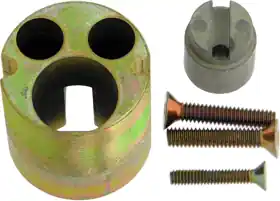 Schlage 09-996 Service Kit Back Housing For 1-5/8 inches Mortise Cylinder, Modular