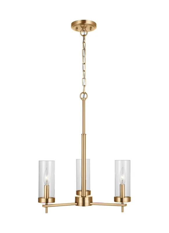 Seagull Lighting 3190303-848 Zire Collection Three Light Chandelier