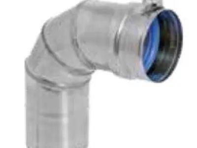 Duravent 810003106 FasNSeal Vent Elbow 3 in 90 deg