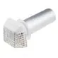 Lambro Industries gvhaw4 Louvered Vent Hood 4 Inches