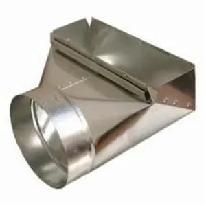 Snappy 13-326 Stack Boot 90 deg, 3-1/4x12x6, Steel, Galvanized