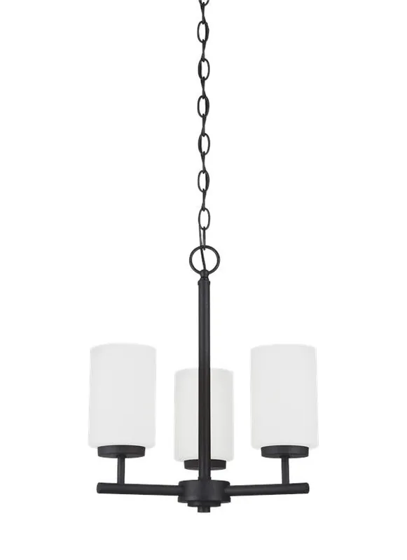 Sea Gull Lighting 31160-839 Three Light Chandelier 100 watt