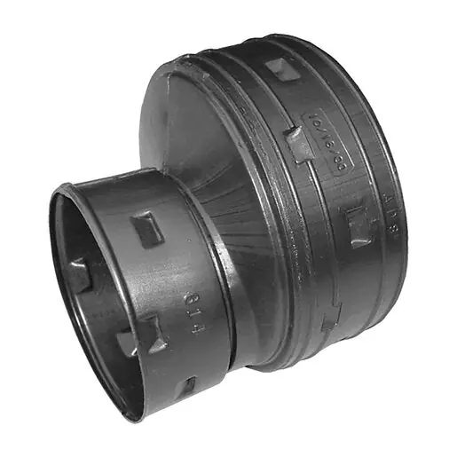 Ads 1276WT reducer coupling kit 12 x 6 in