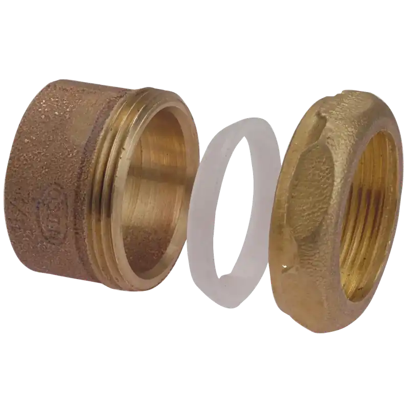 Nibco E014500 801-2-7 Adapter, Trap, 1-1/4 x 1-1/4 Inch