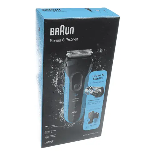 Braun 80848467 Shaver 3040 Black Electric Blue