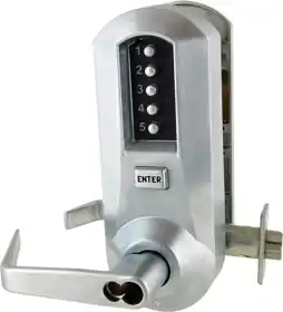 Dormakaba 5021SWL-26D-41 Simplex Pushbutton Cyl. Lock w/ Lever Combination Entry-LFIC Schlage