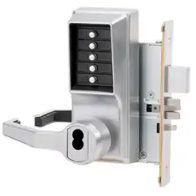 Dormakaba LR8148B-26D-41 Simplex Mechanical Pushbutton Mortise Lock with Deadbolt Best