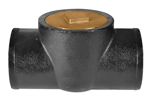 Jumbo Mfg S22-4BP No Hub Test Tee 4 inches