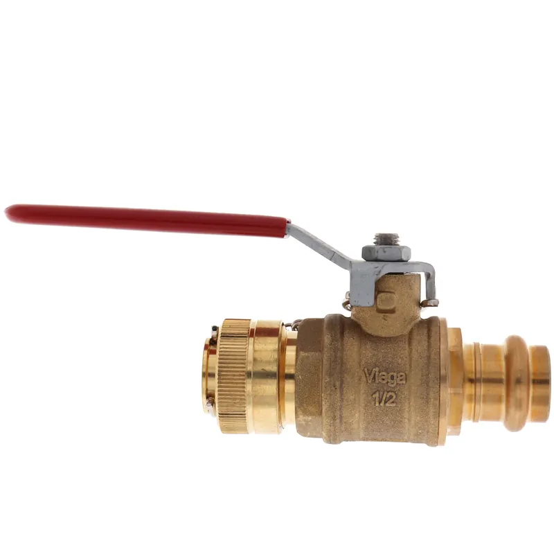 Viega 24090 ProPress Ball Valve 1/2 x 3/4 in Press x GHT