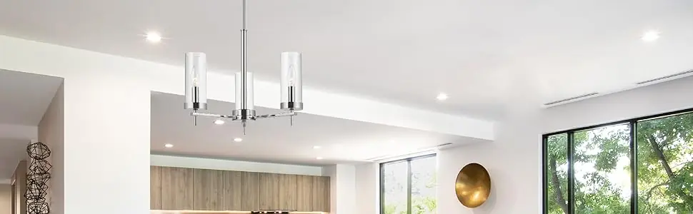 Sea Gull Lighting 3190303-05 Three Light Chandelier 60 watts