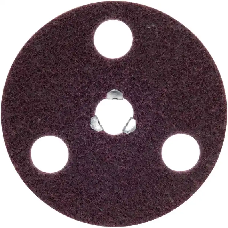 Norton 66261010448 Bear-Tex Rapid Prep Aluminum Oxide Non-Woven Locking See-Thru Disc 4 1/2 inches