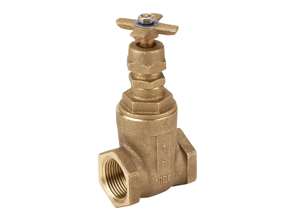 Nibco NL0JE0C T-113-K Gate Valve Bronze, Class 125, Irrigation 1-1/2 inches