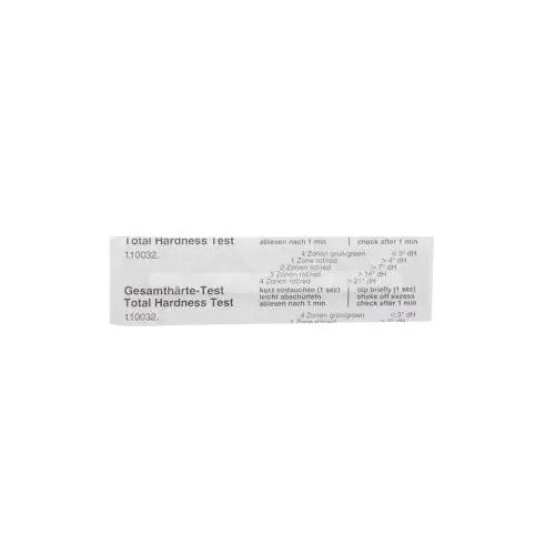 Saeco 421940402711 Water Hardness Test Sticker