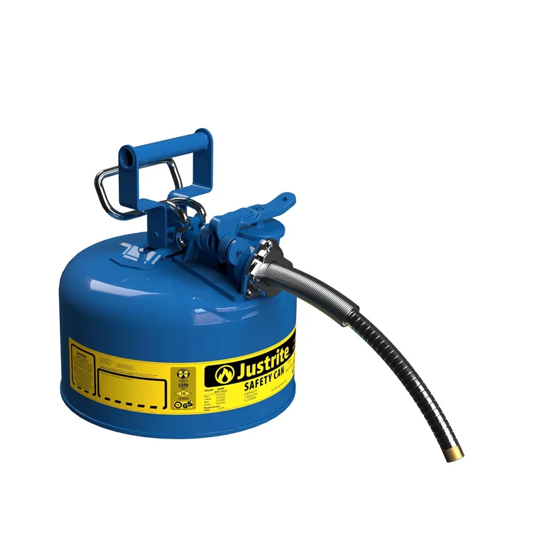Justrite 7210320 Safety Can for Kerosene 1 gal 5/8 inches Hose