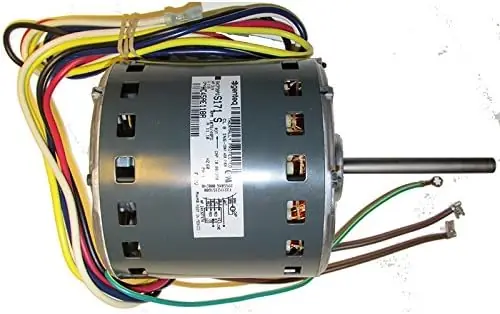 Rcd HC43AE115 Fan Motor 1/2 HP 1075 RPM