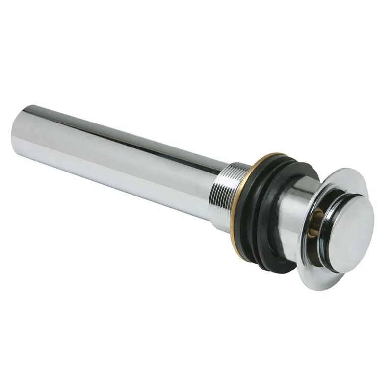Mountain Plumbing MT742/BL EZ-CLICK Soft Touch Round Lavatory Drain