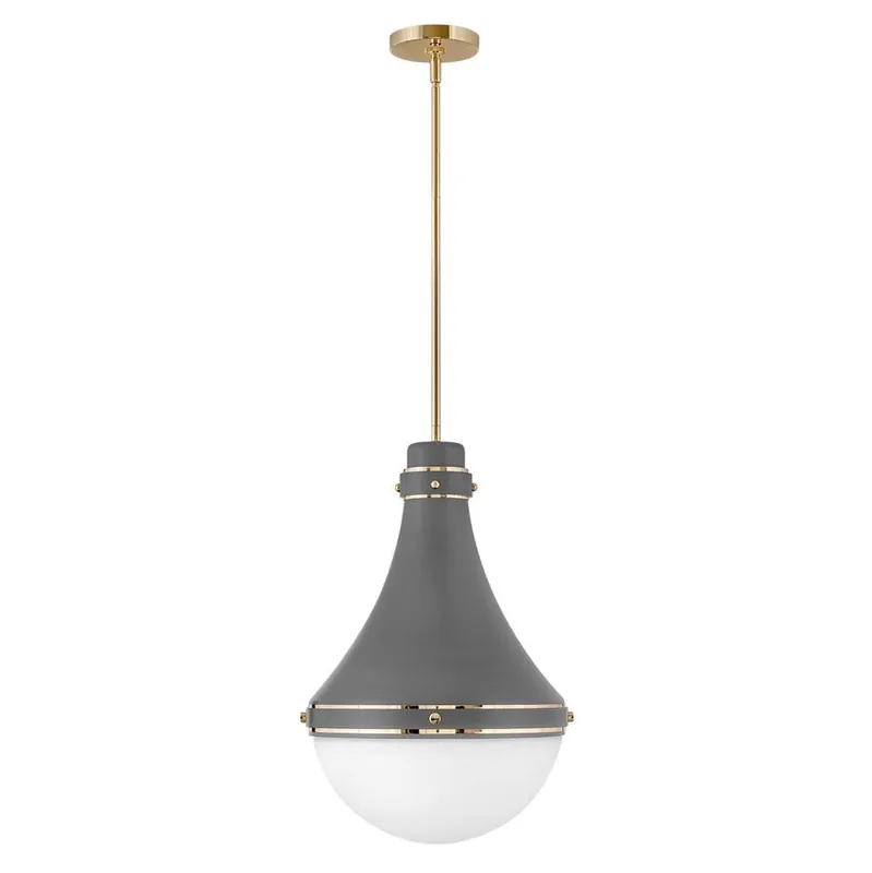Hinkley Lighting 39054DMG Oliver Medium Pendant 100W