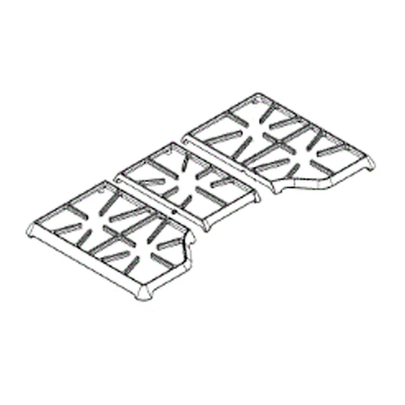 Whirlpool w11411592 Burner Grate Kit