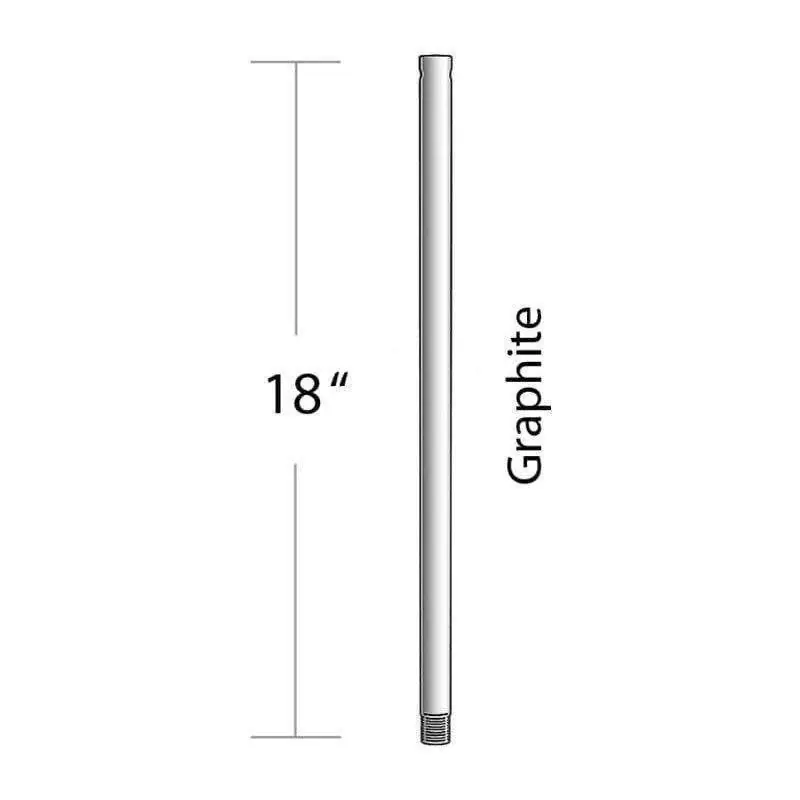 Hinkley Lighting 990018FGT 18 in. Ceiling Fan Extension Downrod