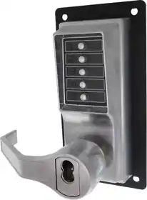 Dormakaba LLP1020B-26D-41 Simplex Exit Trim Pushbutton Lock w/ Lever Combination Entry SFIC Best