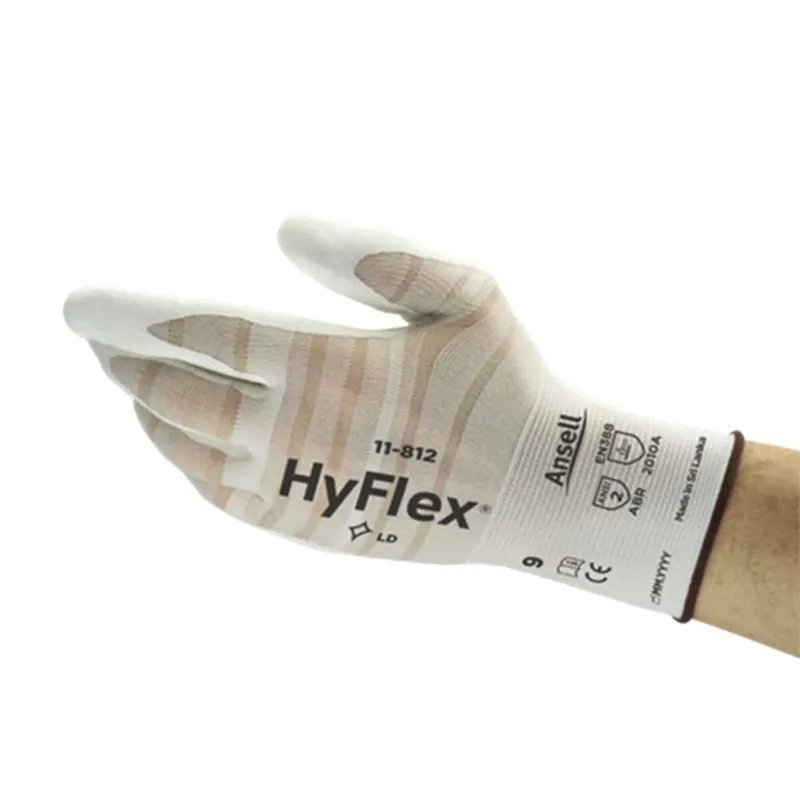 Ansell 11812100 HyFlex® Gauge 18 Work Gloves Size 10