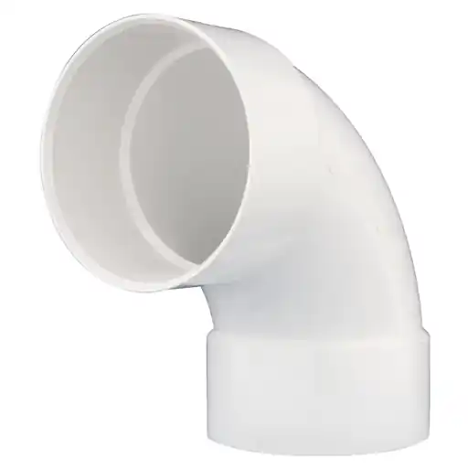 Charlotte Pipe PVC-300-16IN 16 DWV 1/4 Bend Hub X Hub