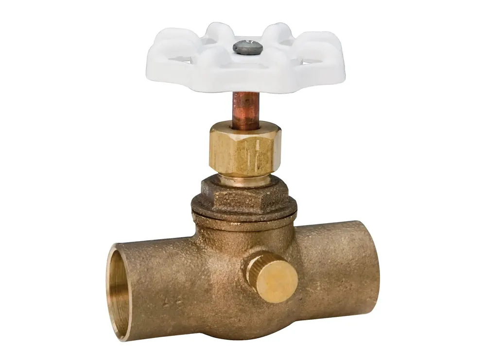 Nibco ND170X8 Stop and Waste Valve with Drain 3/4 in