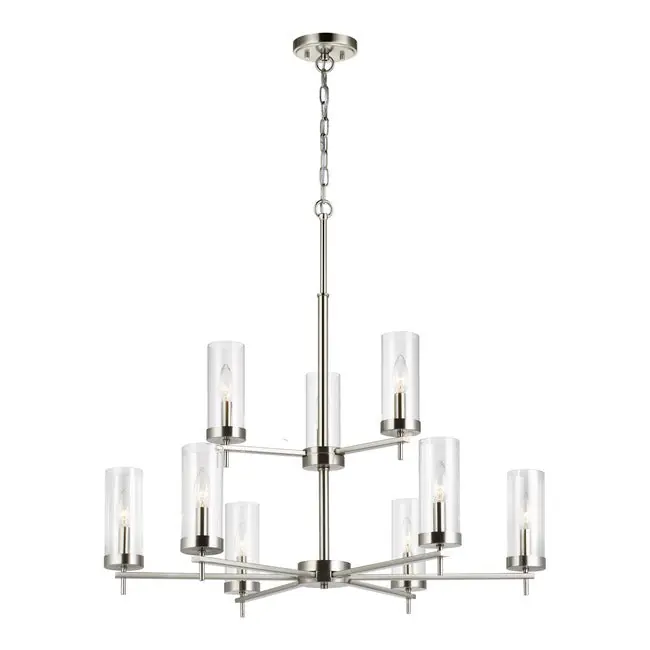 Seagull Lighting 3190309-962 Zire Chandelier 32 inchesW x 30.25 inchesH